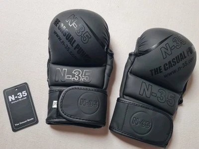 N-35 MMA Schutz Handschuhe Gr. M Boxhandschuhe Shooter Gloves Sparring Boxen NEU - Bild 1 von 4