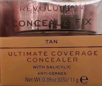 Revolution Beauty Conceal & Fix Ultimate Coverage Concealer Tan #11