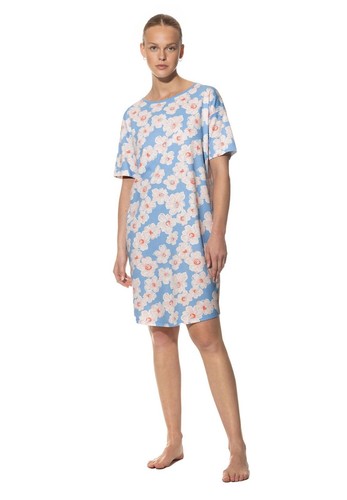 mey Caja Sleepshirt, manica corta, cotone, da donna