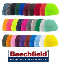Cappello BEECHFIELD cuffia ORIGINAL CUFFED BEANIE vintage ACRILICO 30 COLORI # 