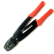 Pro Crimp Tool for Non-Insulated Terminals 8-2 AWG Heavy Duty Crimping Crimper