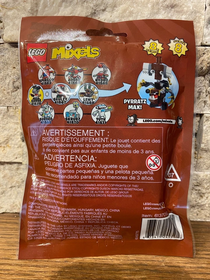 LEGO Serie 8 MIXELS 41566 Sharx NUEVO Foto 2 de 2