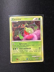 Carnivine - 16/102 - Rare HGSS - Triumphant NM Pokemon Card