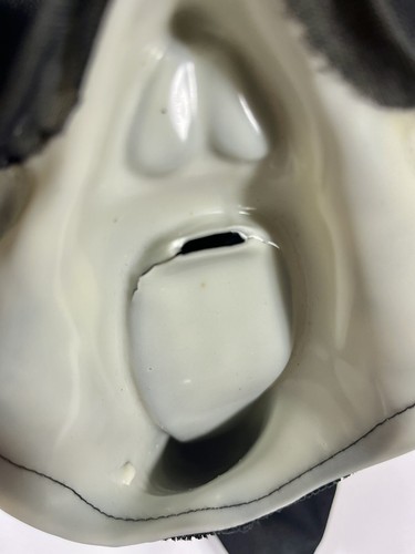 Vintage Scream Ghost Face Mask S9206 Easter Unlimited Fun World Glow In The Dark - Picture 4 of 10