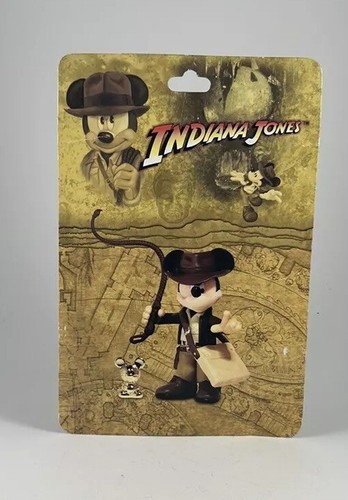 Mickey Mouse as Indiana Jones Action Figure Disneyland Disney World Exclusive - Picture 3 of 6