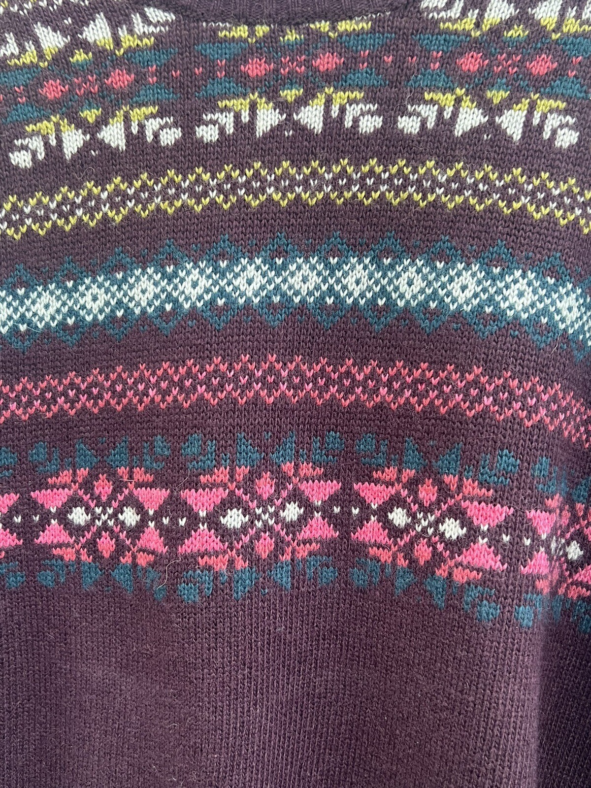 seasalt Fairisle jumper 16 eBay
