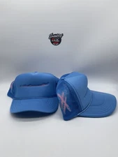 MGK Machine Gun Kelly Blue Trucker Hat Cap Tickets Mainstream Lost Americana New