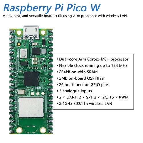 Kit de coche Freenove Mecanum para Raspberry Pi Pico (W) (Compatible con Arduino IDE) - Imagen 6 de 24