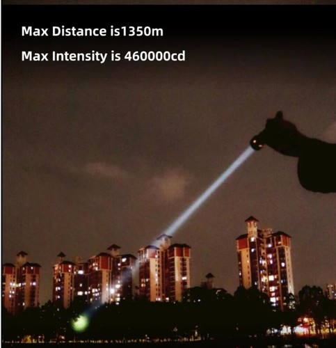 MATEMINCO FW3 Tactical LEP Flashlight 1300 Meters Thrower Spot+ Flood 2in1 Torch - Picture 23 of 33