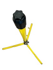 NEW Adjustable Yellow Tripod Height Adjusts from 25" to 41" Screw Top Attachment
