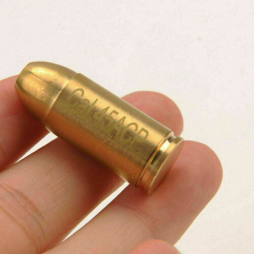 Red Dot Laser CAL.45ACP/.45 Brass Bore Sighter Cartridge Boresight For Hunting - Picture 6 of 7