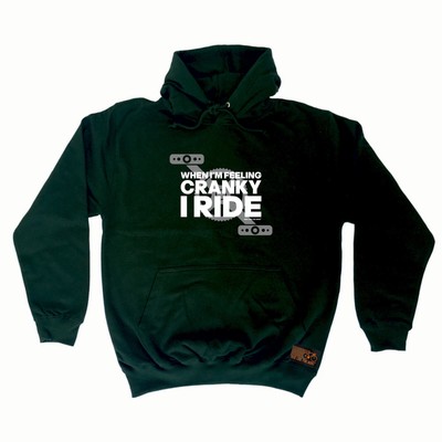 Radfahren Rltw When Im Feeling Cranky - Neuheit Herrenbekleidung lustige Hoodies Hoodie