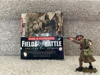 KING & COUNTRY FIELDS OF BATTLE BRITISH POINTING SERGEANT MAJOR LEAD FIGURE🔥MIB