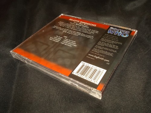 CD Audiobook Doctor Who Big Finish 8th Adventures 4.07 Relative Dimensions - Picture 3 of 4