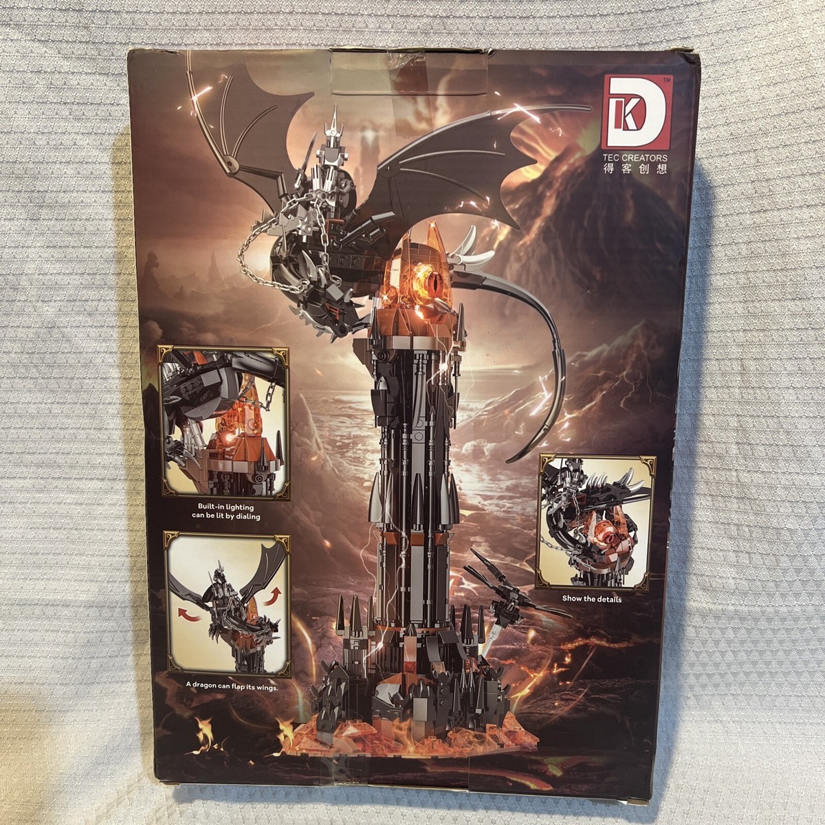 Tec Creators Diablo Towe Building Block Sets Realm Of Magic Model
