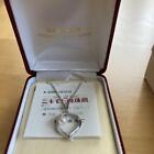 Mikimoto pearl silver necklace silver925 ladies box case booklet mzmr