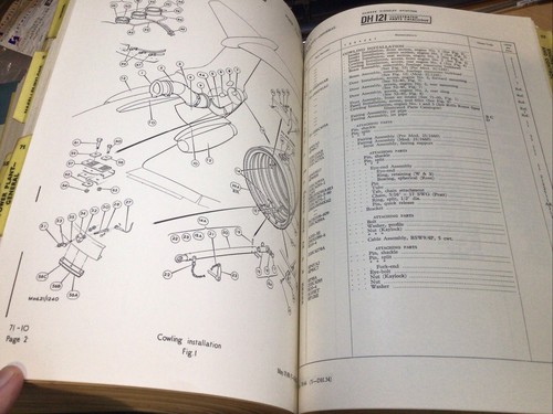 Hawker Siddeley DH121 Trident Illustrated Parts Catalogue 1 Volume - Picture 18 of 24