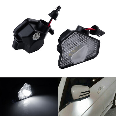 2x LED Umfeldbeleuchtung Spiegel Umgebungslicht für Mercedes C207 A207 C117 C218