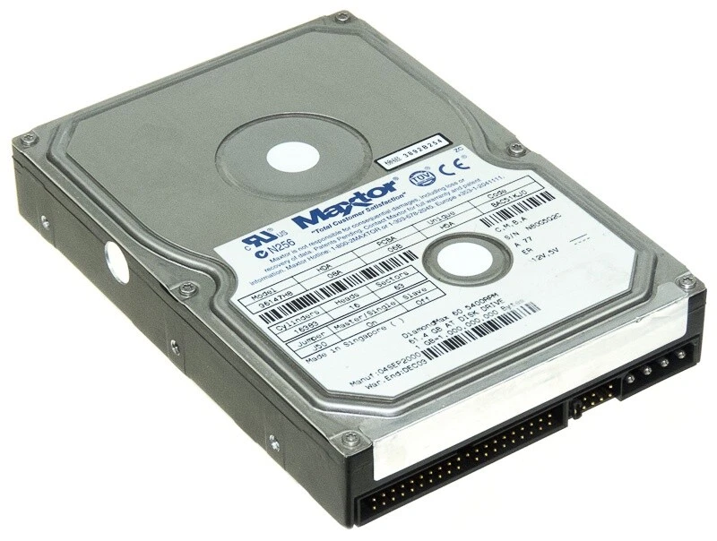HDD Maxtor 96147H8 61.4GB Ata 5400RPM 2MB 3.5'' - Immagine 2 di 3