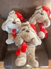VTG Kris Krinkles Commonwealth Christmas Shar Pei Dog Plush 1984 Target Daytons