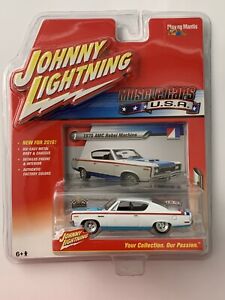 COLLECTION 1:64 Scale Die Cast Vehicle Limited Edition 1970 AMC REBEL MACHINE COLLECTOR NO 49 Johnny Lightning 1999 MUSCLE CARS U.S.A 1 of only 10,000