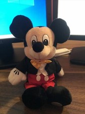 Rare New Authentic 2000 Walt Disney World Bean Bag Mickey Mouse Park Costume MWT