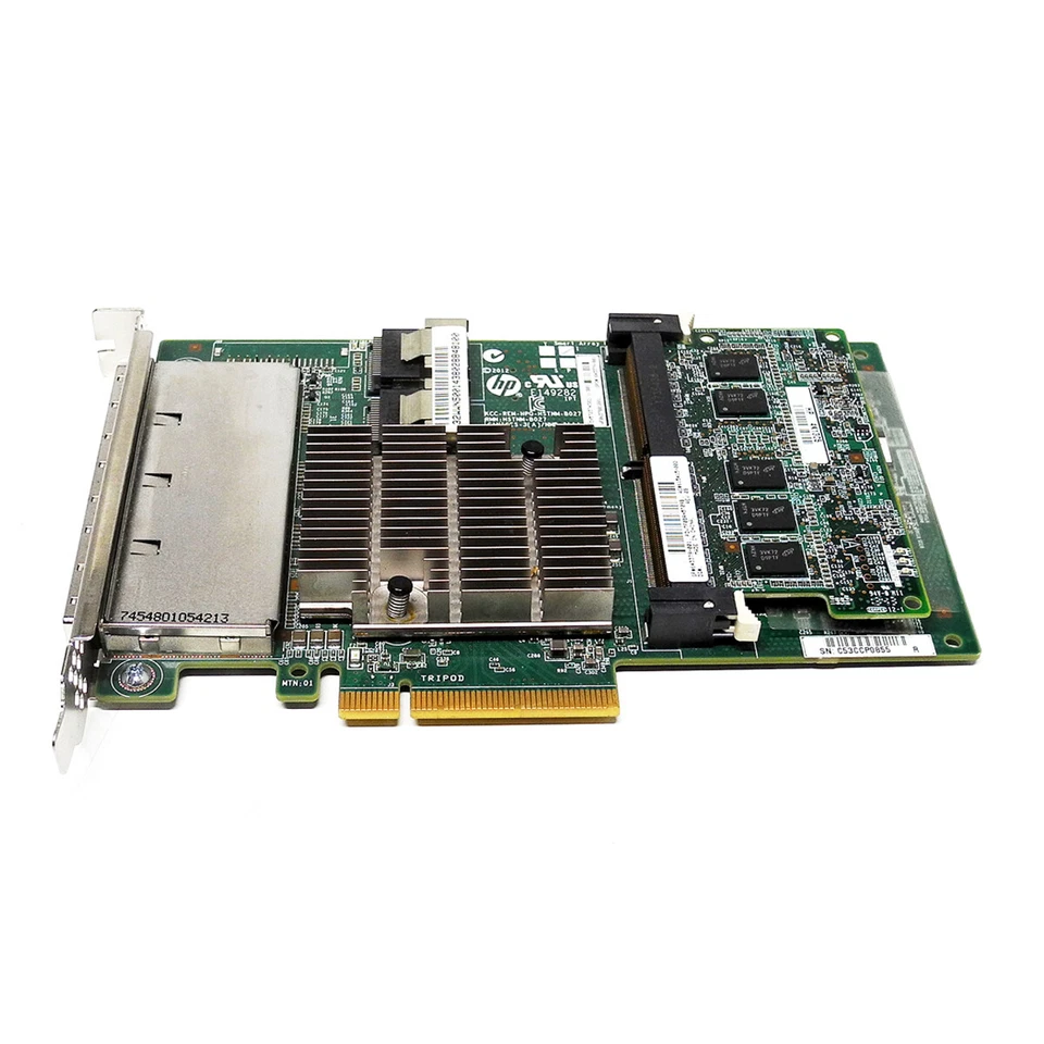 HP Smart Array P822 SAS RAID Controller 6Gb PCIe x8 1GB FBWC 643379-001 - Bild 3 von 3