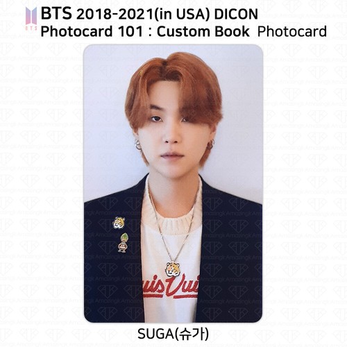 BTS 2018-2021 (in USA) Dicon Photocard 101 : Custom Book Photocard KPOP K-POP - Picture 61 of 212