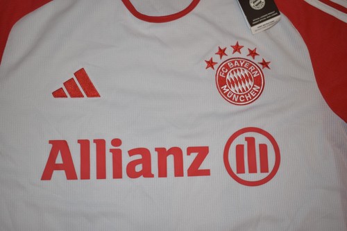 BAYERN MÜNICH 2023 2024 HOME FOOTBALL SHIRT SOCCER JERSEY IB1476 MEN SIZE M - Picture 6 of 16