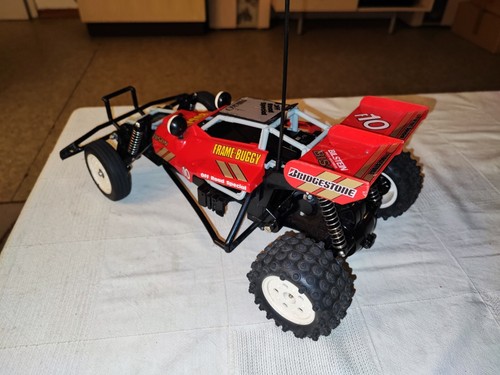 Rarität"80"er Tronico Dünenblitz F13 Bisson Buggy im Maßstab 1:10 von 1985 OVP - Bild 16 von 21