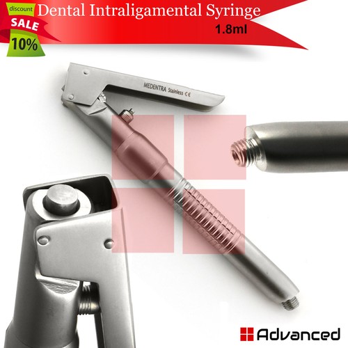 NEW Intraligamental Syringe Pen Style 1.8ml Surgical Anesthesia Lab Instruments - Picture 3 of 3