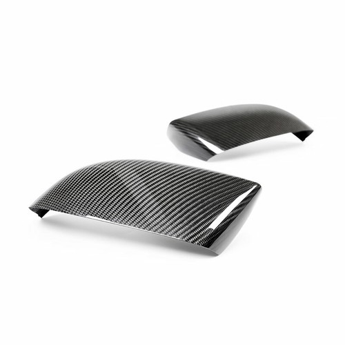 For Maserati Levante 2017-2021 Carbon Fiber Car Rearview Mirror Cover Trim Decor - Picture 2 of 8