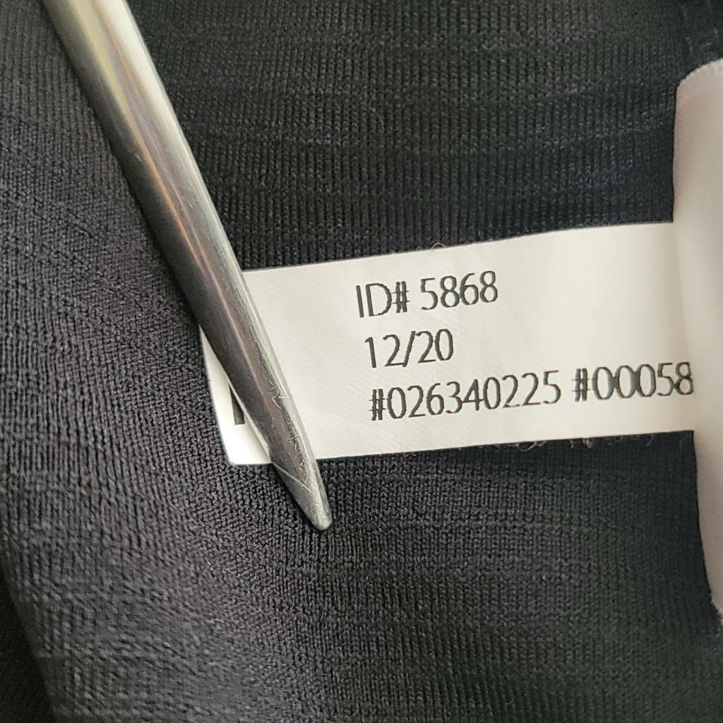 Express Womens Blouse Solid Black Short Cap Sleev… - image 7