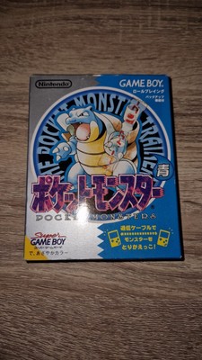 Nintendo GameBoy - Pocket Monsters Ao / Pokemon Blaue Edition JAPAN mit OVP