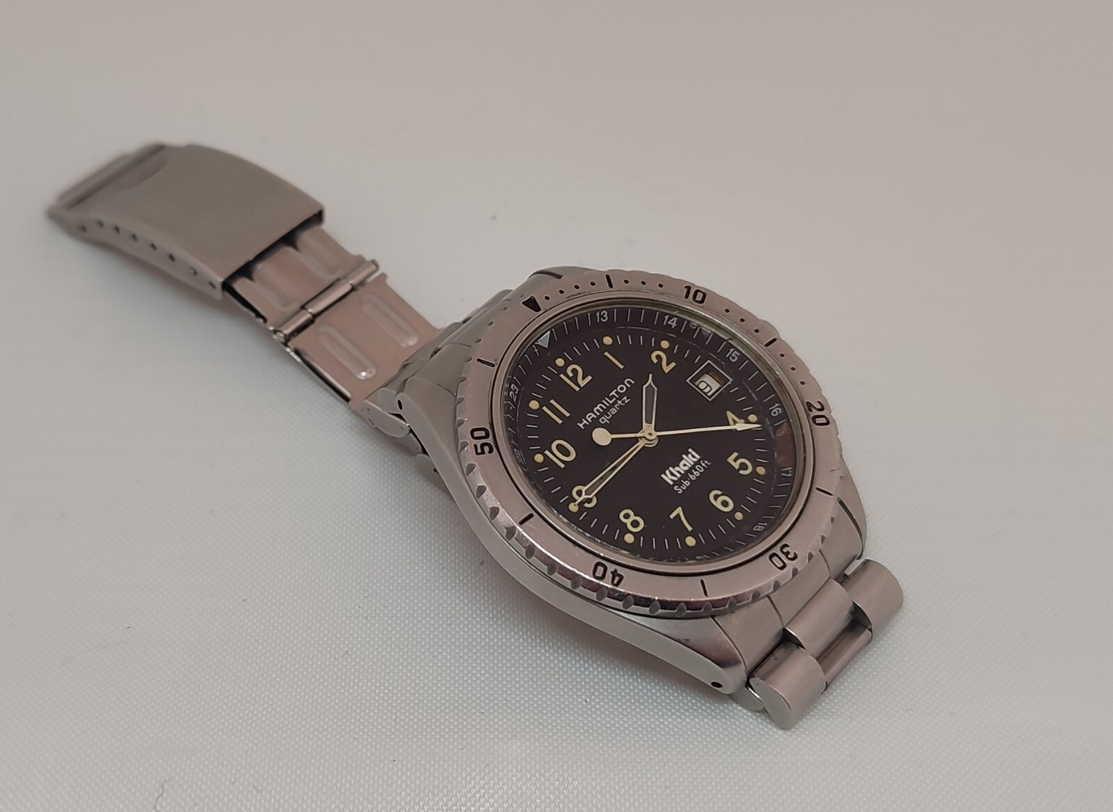 HAMILTON QUARTZ WATCH 9745B. GOOD CONDITION. USED. eBay