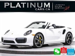 2017 Porsche 911 Turbo S , CONVERTIBLE ,580HP,CARBON CERAMIC BRAKES