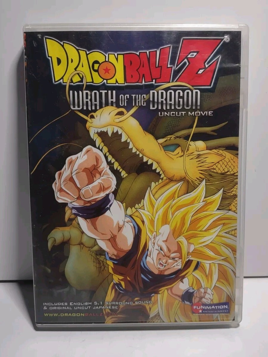 Dragon Ball Z - Wrath of the Dragon (DVD, 2006) Uncut Movie