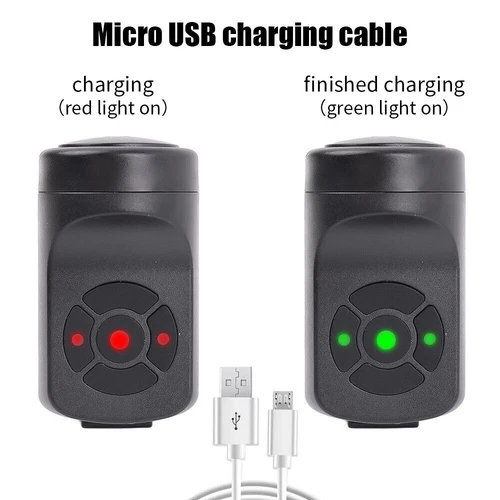 2 件装自行车电子响铃喇叭自行车车把铃骑行警示 - 图片 7 / 10