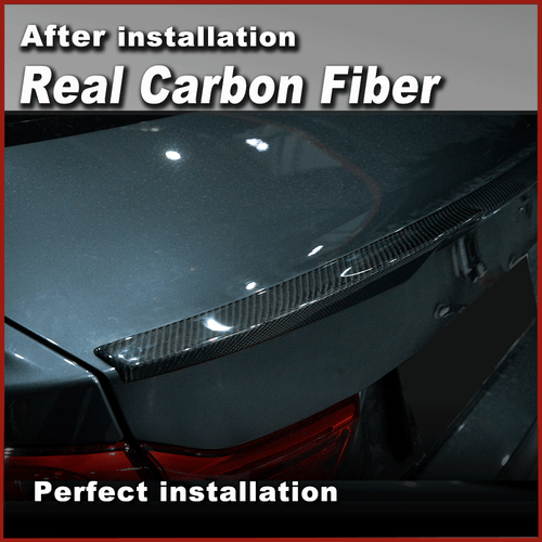 Für BMW F32 Coupe 420i 430i 440i Carbon Heckspoiler Hecklippe Flügel Spoiler Lip - Picture 6 of 12