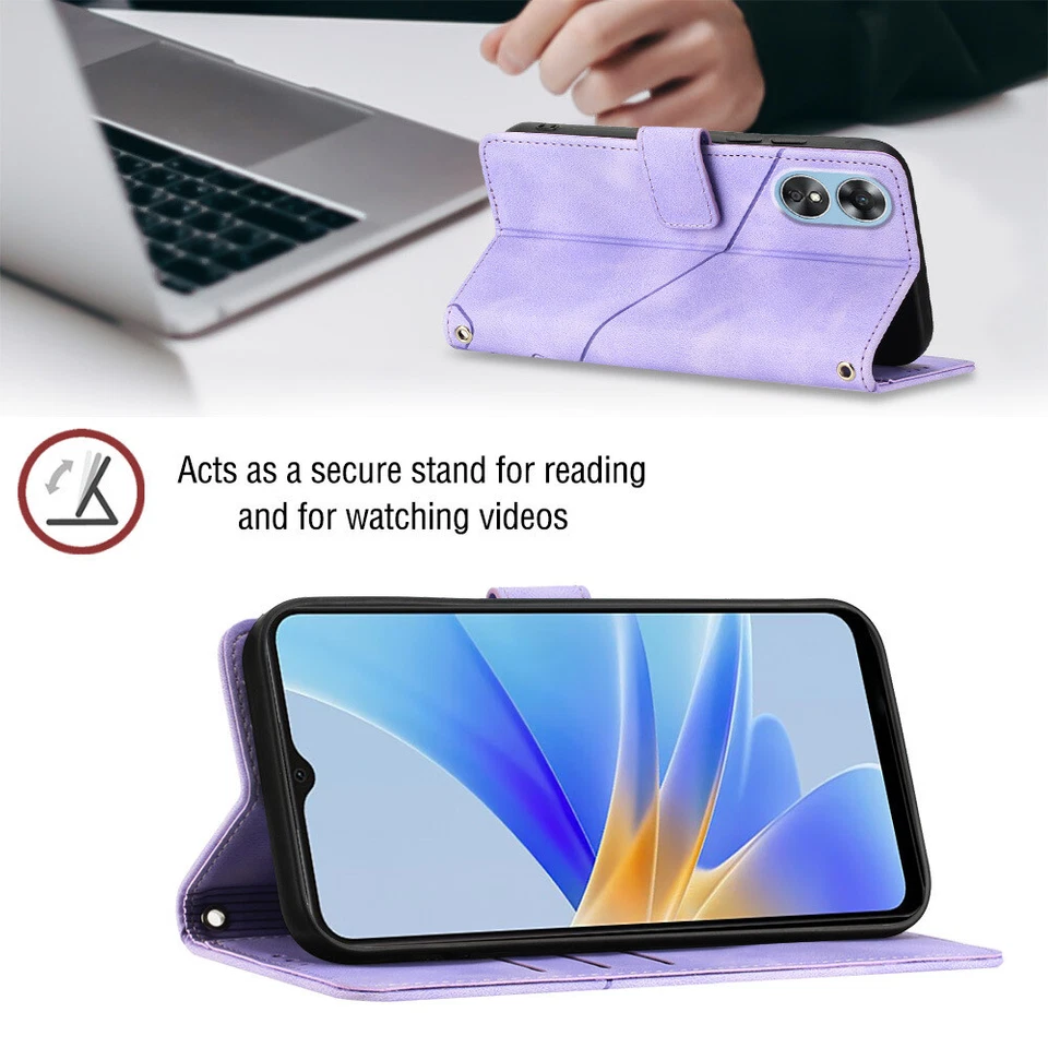 Magnetic Leather Case Wallet Flip Cover For iPhone 15 14/13 Pro 11 12 Xs Max 678 - Image 4 of 4