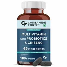 Carbamide Forte Multivitamin Tablet For Men 180 Veg Tablets Free Shipping