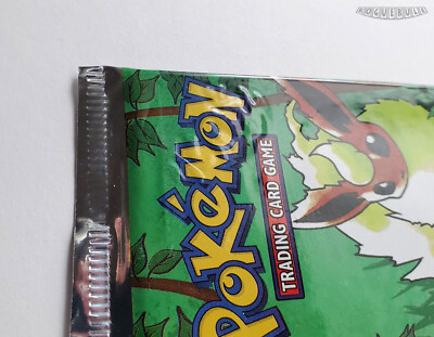 🚦1 Pokemon Jungle Booster Pack - Rare 2000- Flareon -UNWEIGHED