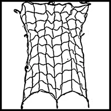 Cargo Net Truck Beds SUV RV Boat Trailer Toy Hauler Luggage Rack ATV Boat Car