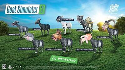 Goat Simulator 3 GOAT IN A BOX Edition PS5 Game Software with Book