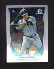 2014 Bowman Chrome Draft Picks 1st Alex Jackson Rookie #CDP3 Seattle Mariners