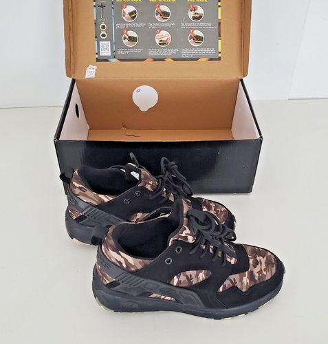 Youth Sz 6 Heelys Force Black & Camo Graphics Boys Skate Shoes HES10515H UK 5 - Picture 4 of 12