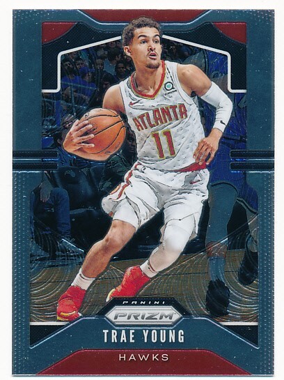 TRAE YOUNG 2019-20 PANINI PRIZM #31 ATLANTA HAWKS MINT B