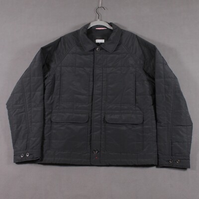 Apolis Global Citizen Chore Jacket Mens XL Extra Large Black Nylon Blend