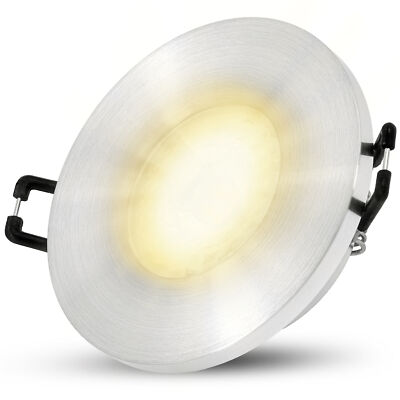 BEDA LED Einbauspot IP65 Alu gebürstet 6W dimmbar warm/neutral/kalt