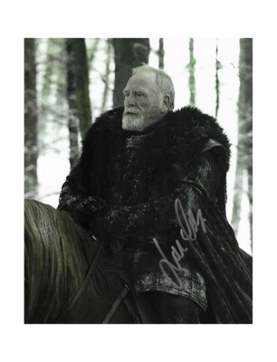 8x10'' Game of Thrones Print Signed by James Cosmo 100% Authentic + COA